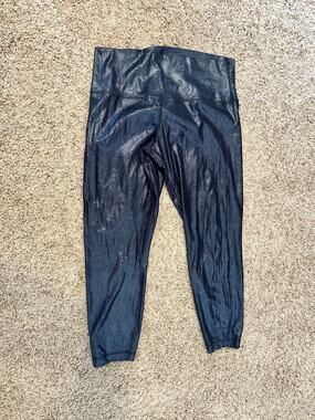 Lululemon High Rise Ribbed Pant in Radiate Foil 14